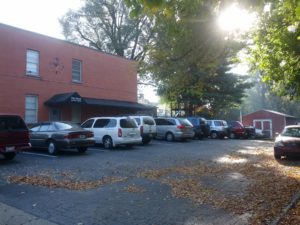 Back Parking Lot