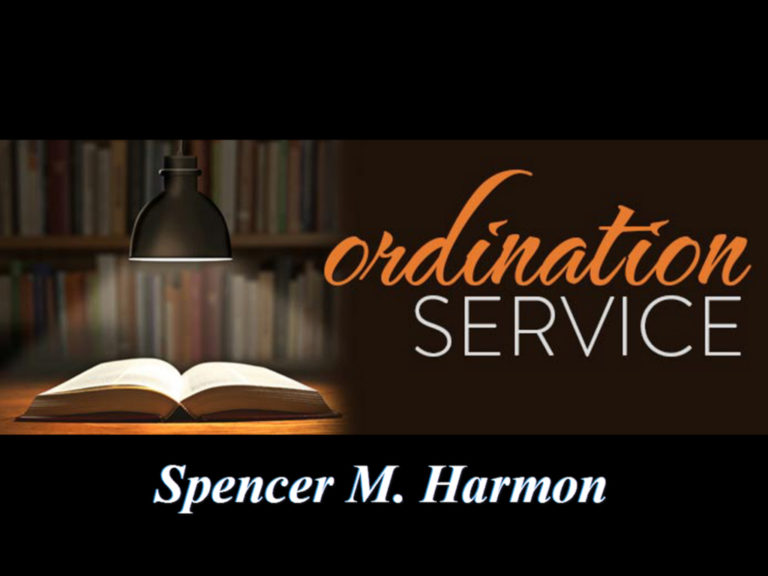 September 25, 2016 Ordination Service for Spencer Harmon