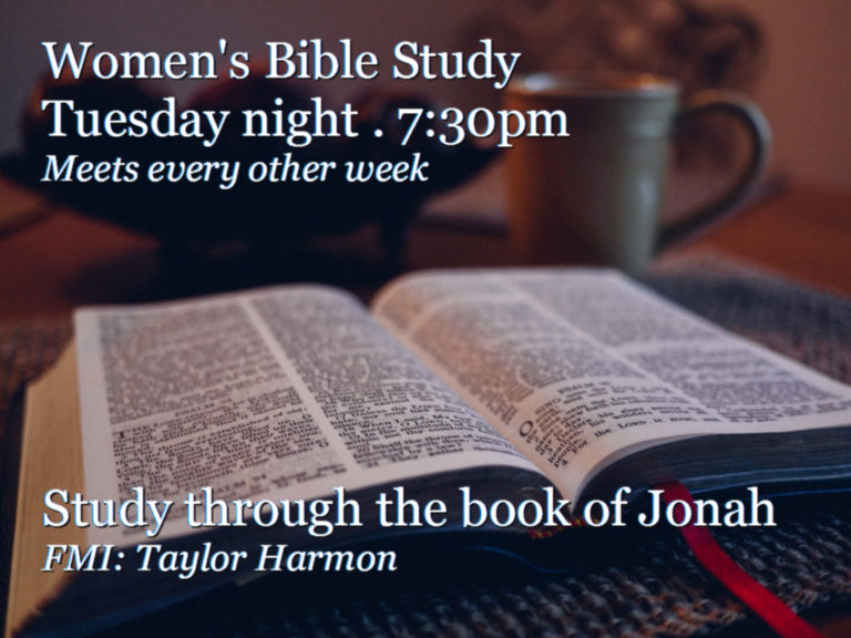 Women’s Bible Study