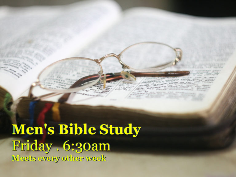 Men’s Bible Study